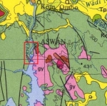 Mapa geológico Aswan